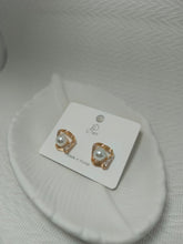 Golden Pearl Earrings